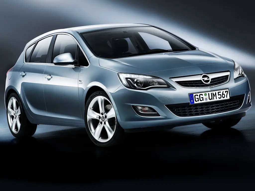 Opel Astra (P10) 4 поколение, хэтчбек 5 дв. (09.2009 - 08.2012)